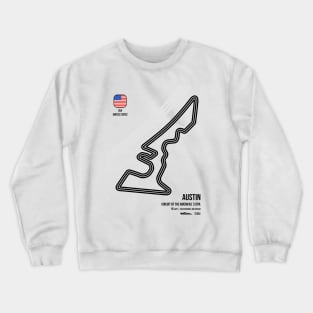 Austin Race Track Crewneck Sweatshirt